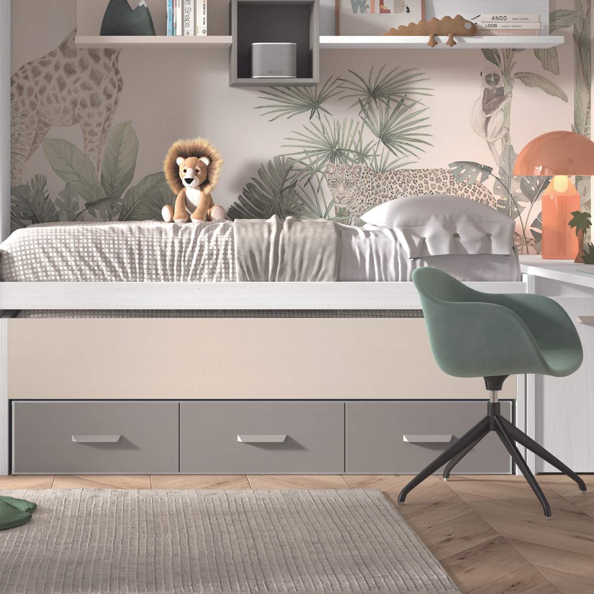 cama juvenil compacta VITA 12