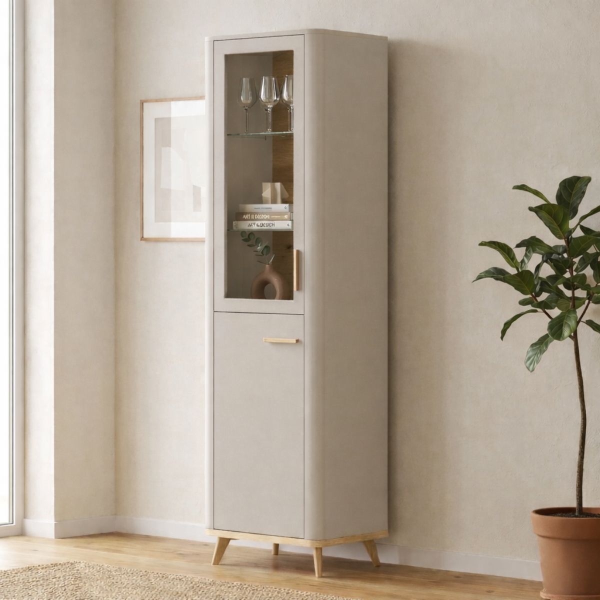 Vitrina 1 puerta GALADRIEL