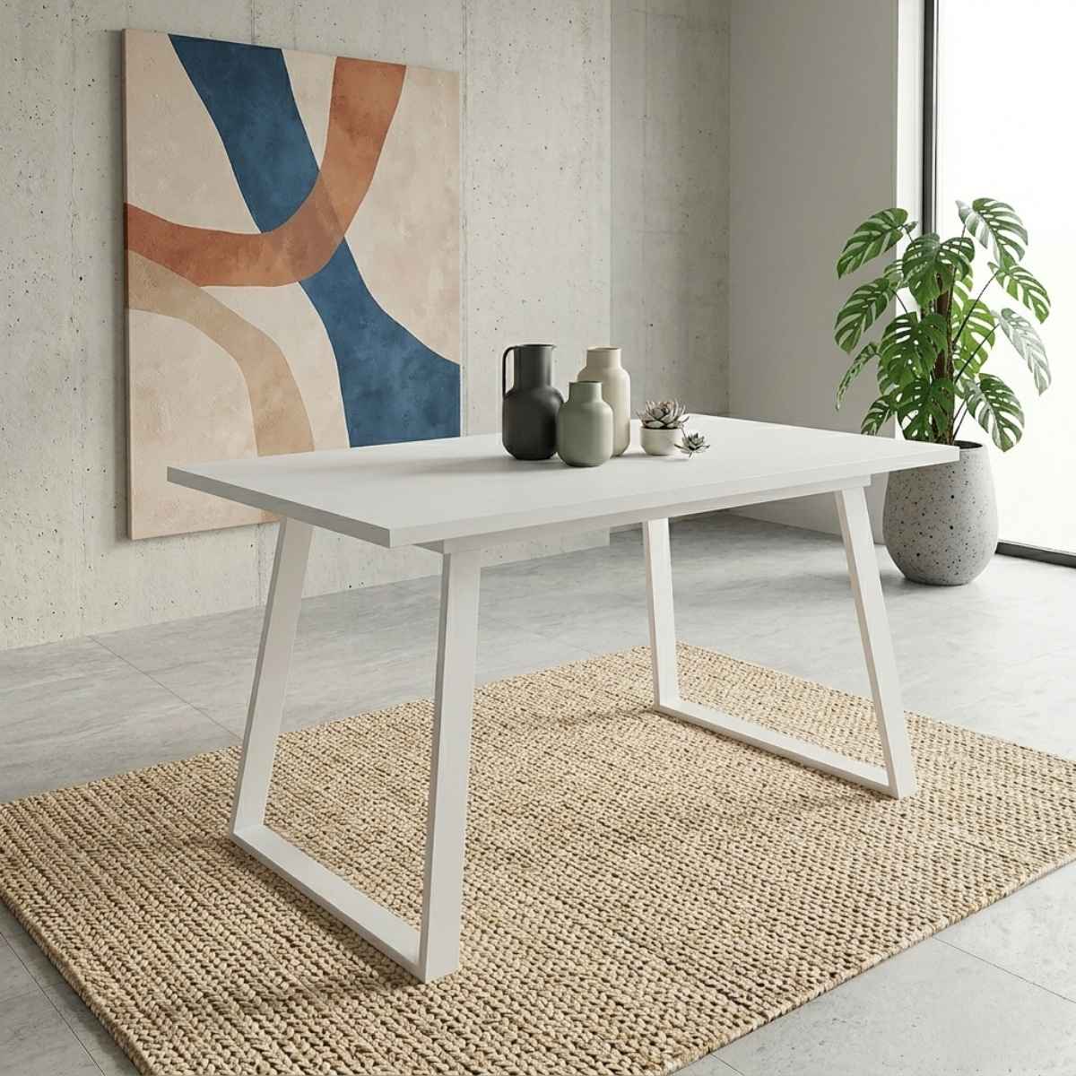 Mesa comedor rectangular 800