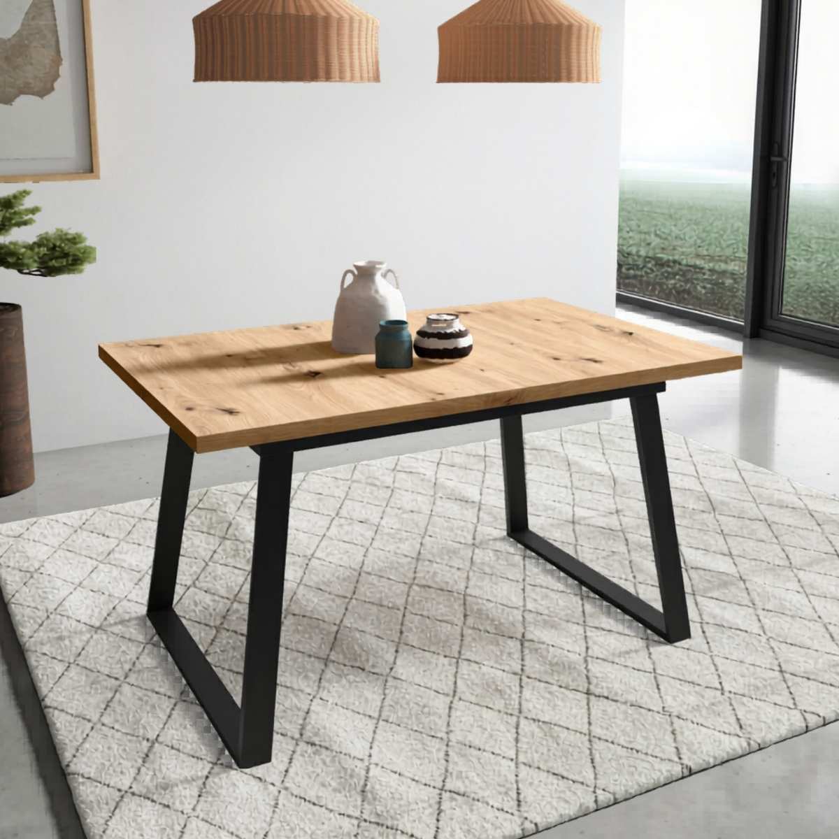 Mesa comedor rectangular 801