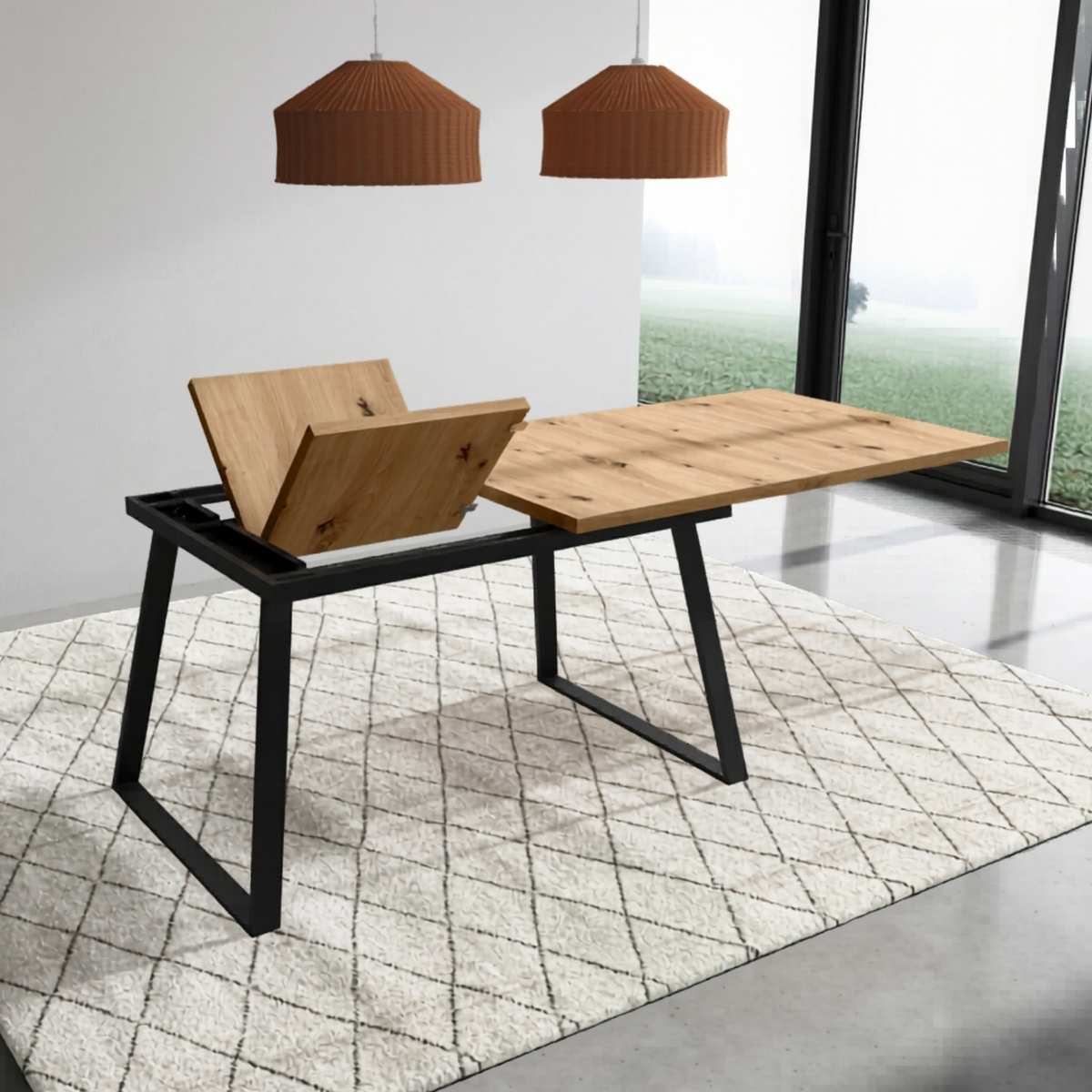 Mesa comedor rectangular 801