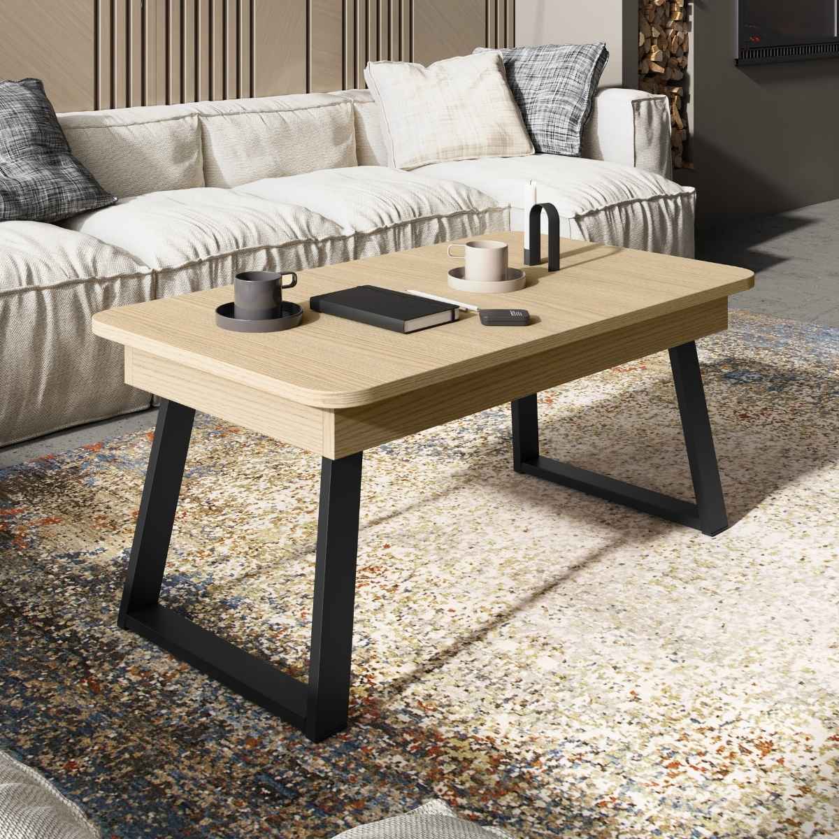 Mesa de centro elevable M833