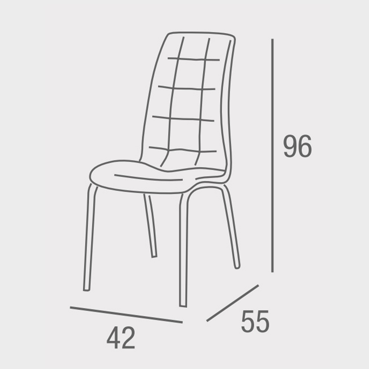 Silla de comedor JADE
