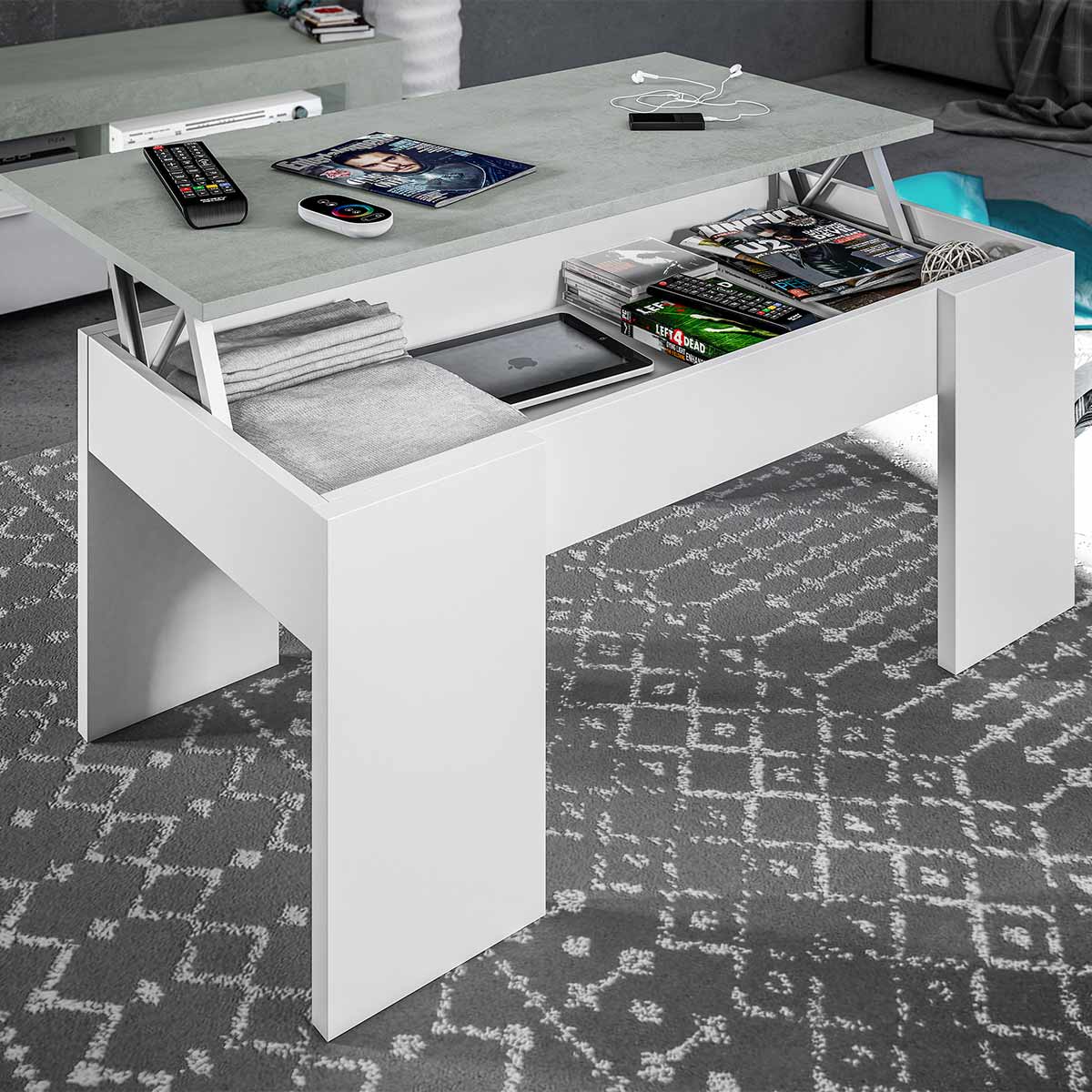 Mesa de centro elevable KAZAN
