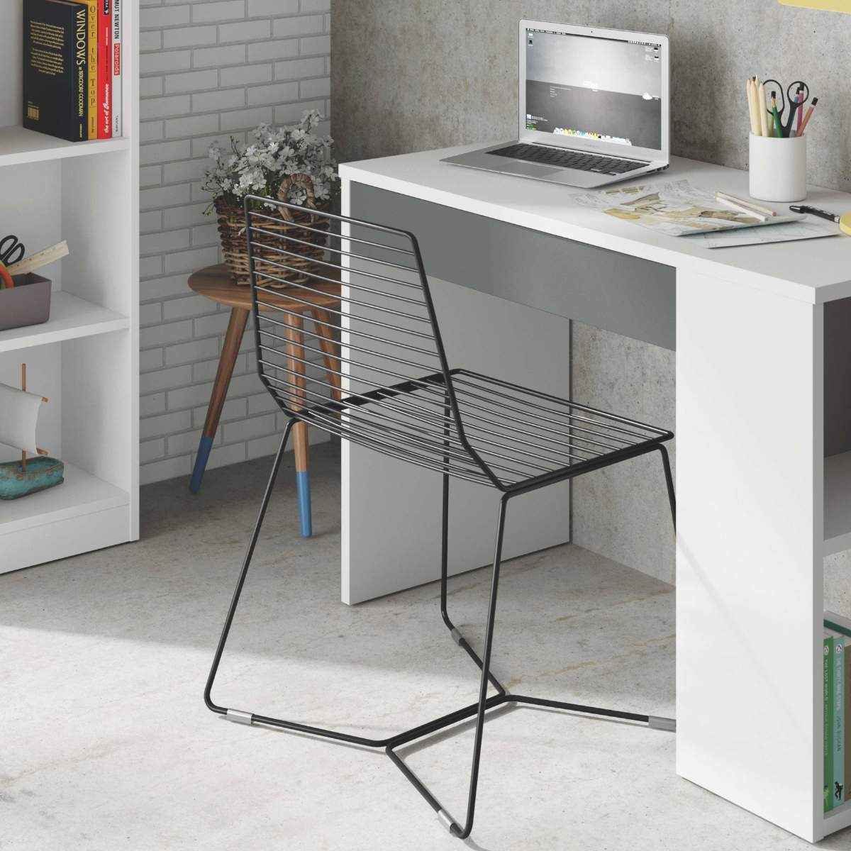 Mesa de estudio 1 cajón 101 cm.  OTI