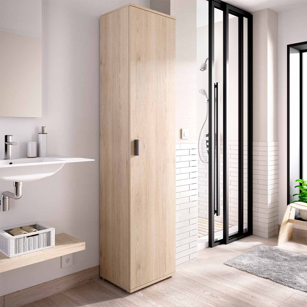 Armario multiusos 1 puerta MULTI 114