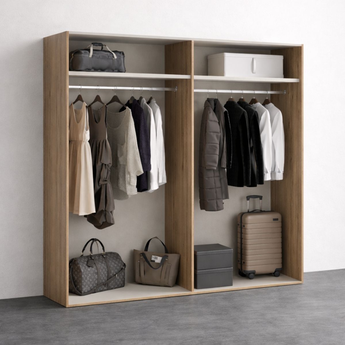 Armario puertas abatibles GREIMS 180cm