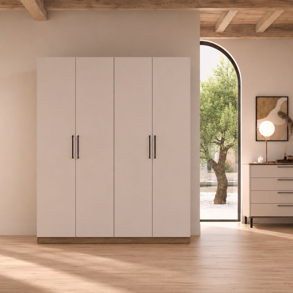 Armario puertas abatibles ROSA 261