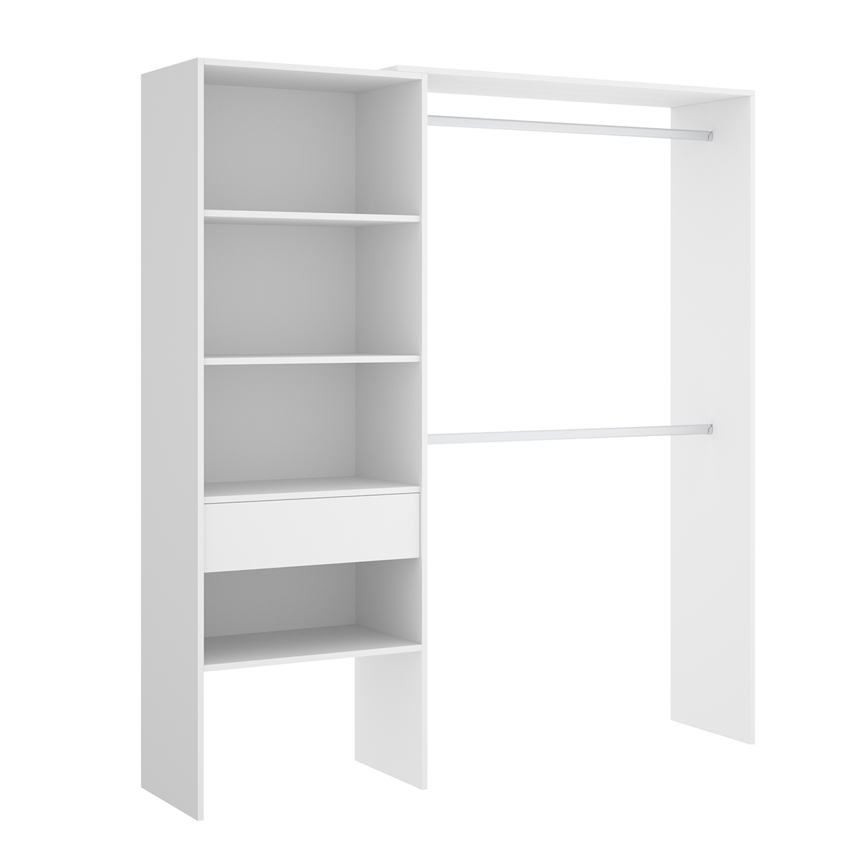 Vestidor con 1 cajón 160 cm CLOT 102