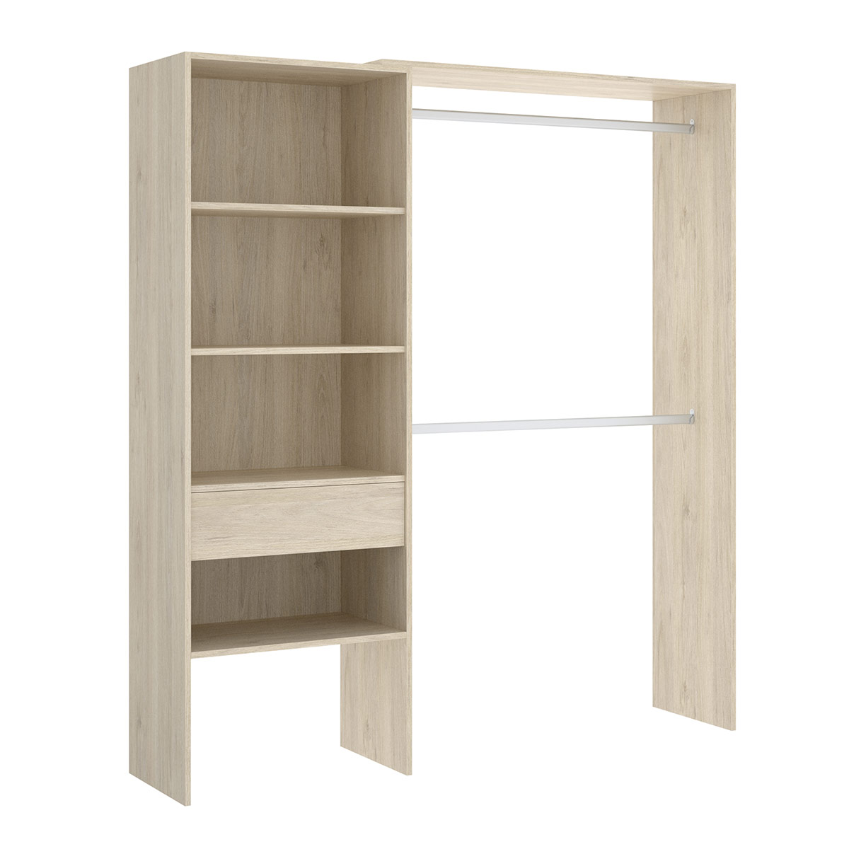 Vestidor con 1 cajón 160 cm CLOT 102