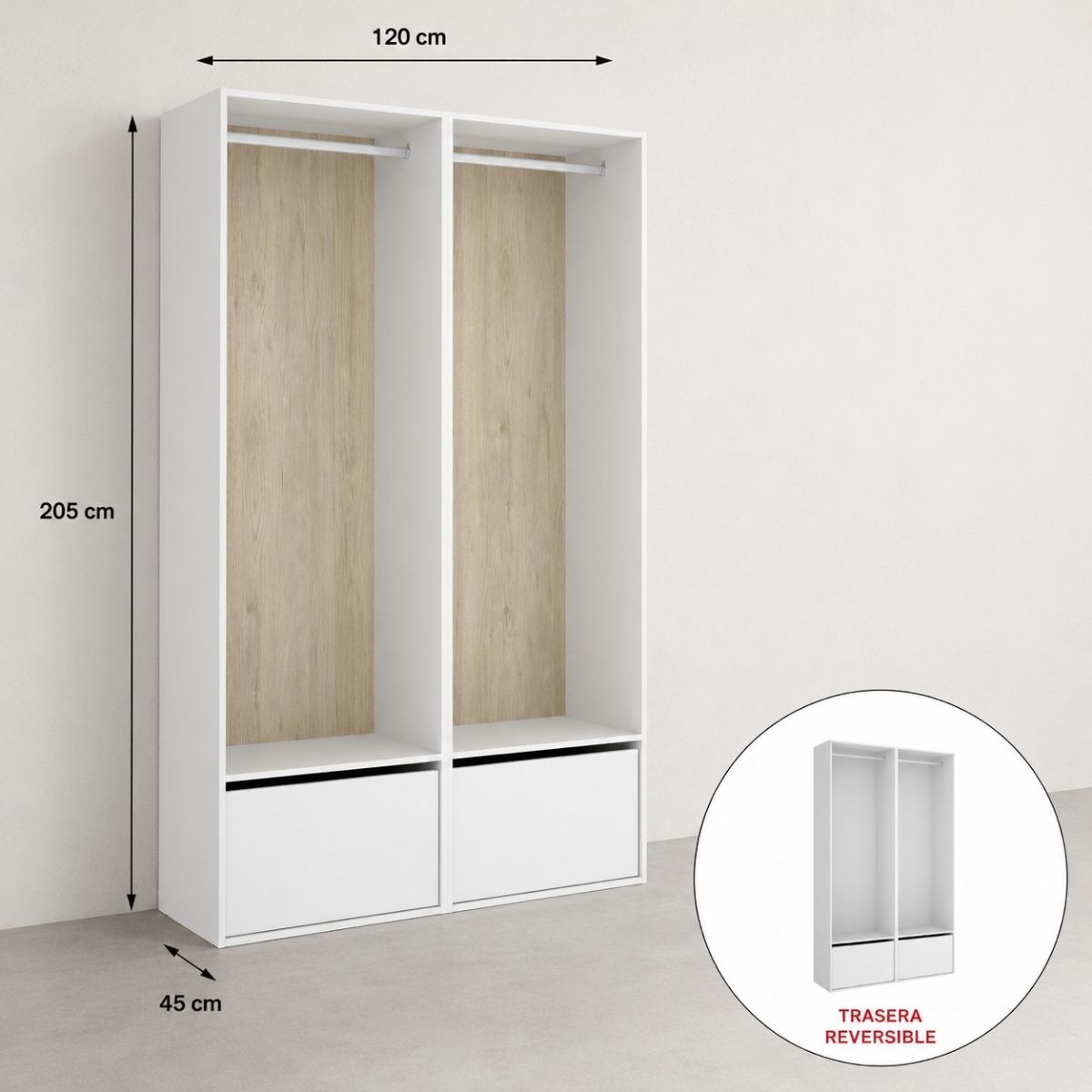 Vestidor CLOT 120