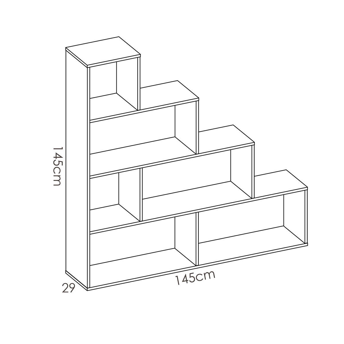 Estantería separador DAI