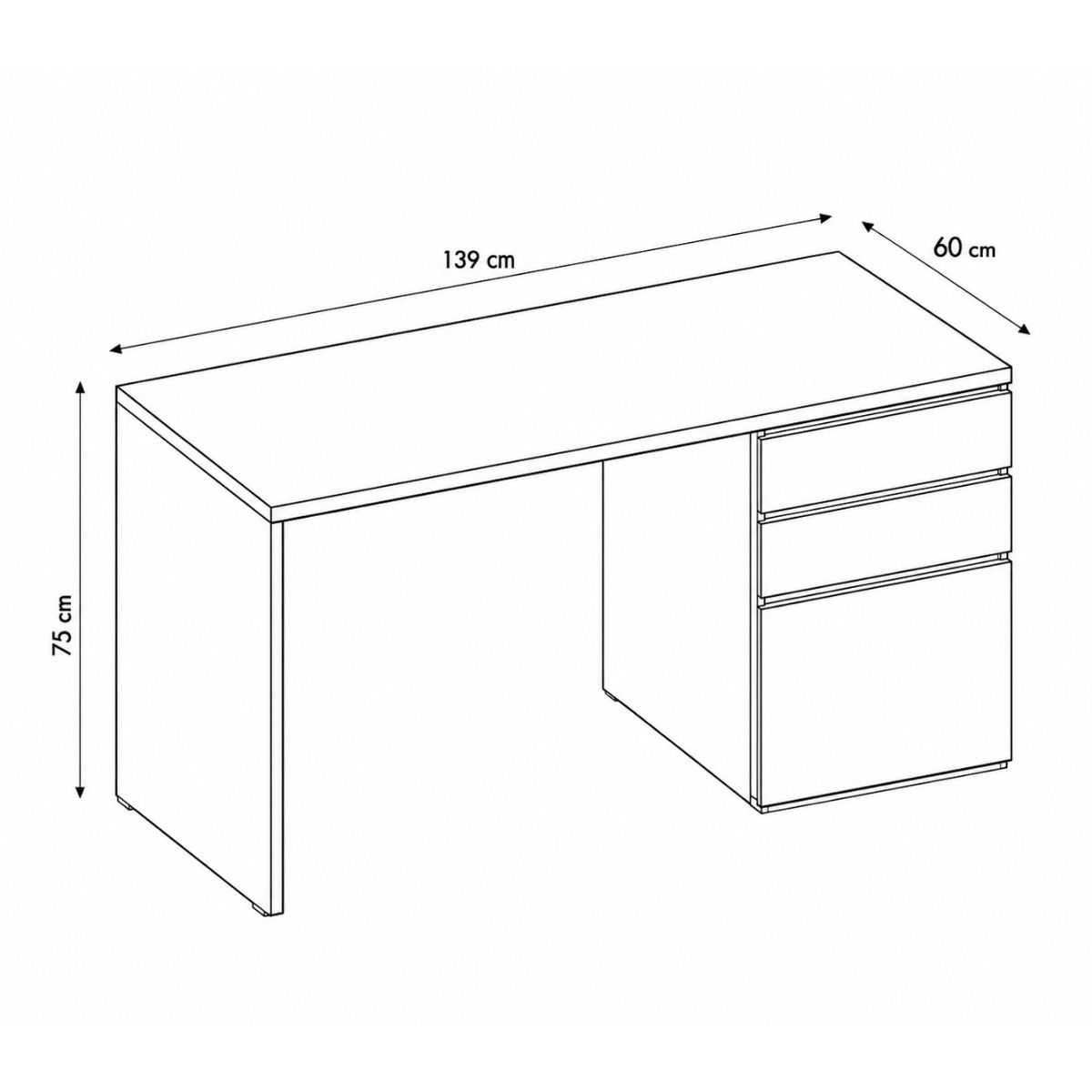 Mesa de escritorio RONY
