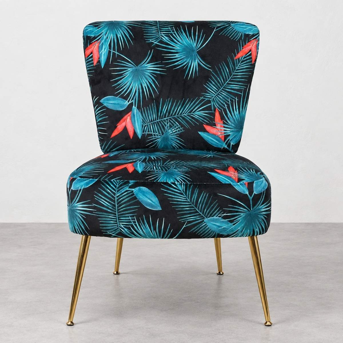 ButaButaca DARIA tapizada con estampado tropical