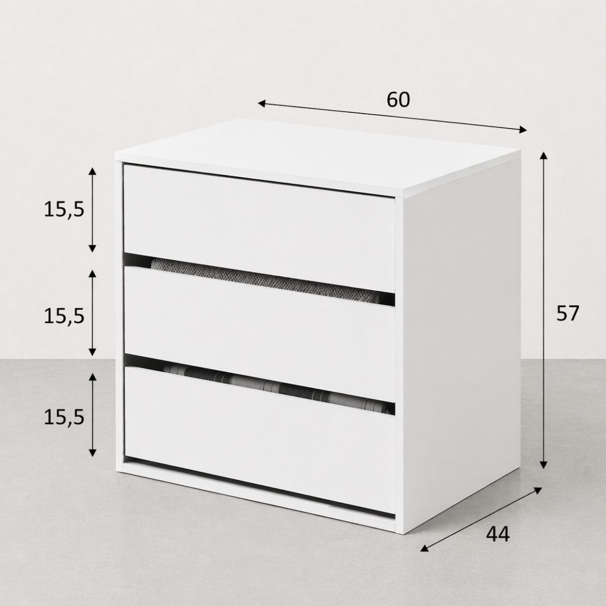 Cajonera 60  3 cajones MAYA