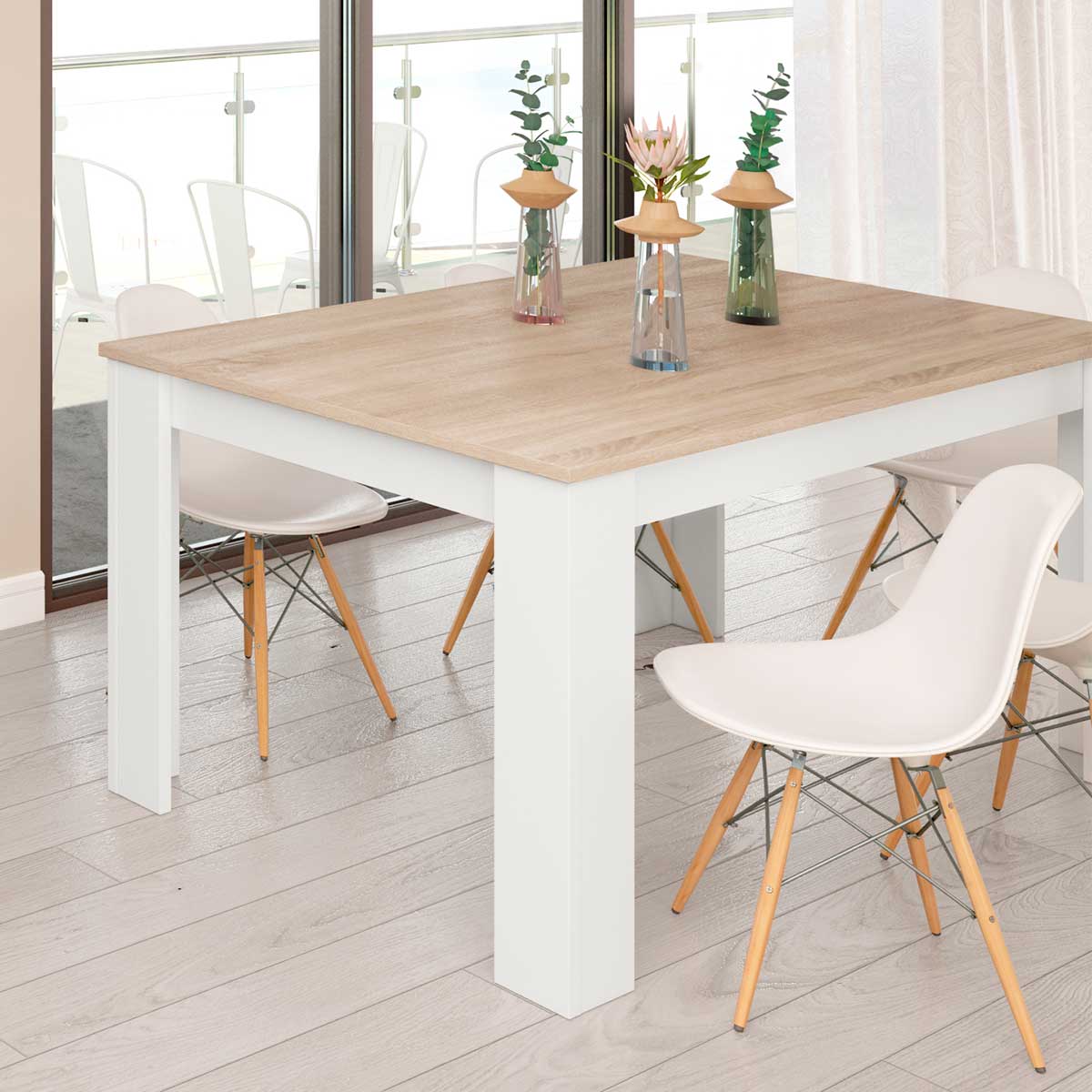 Mesa comedor extensible KAZAN