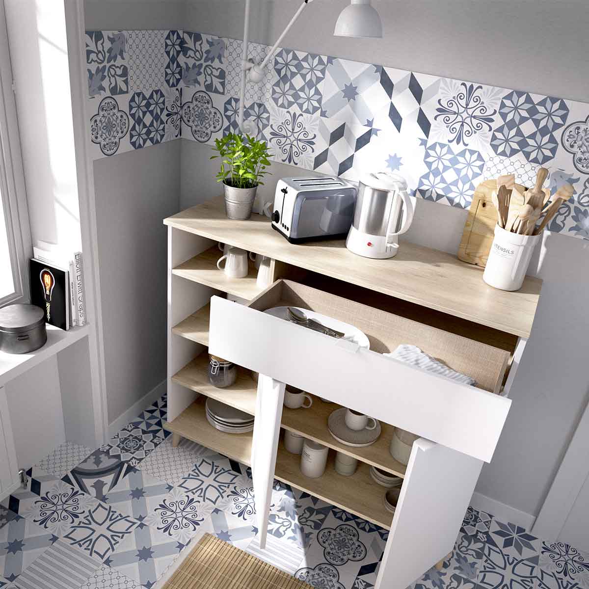 Mueble auxiliar cocina WIN