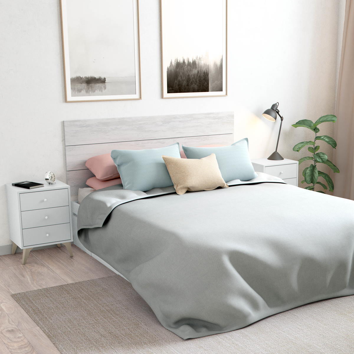 Cabecero y mesitas DOLCE