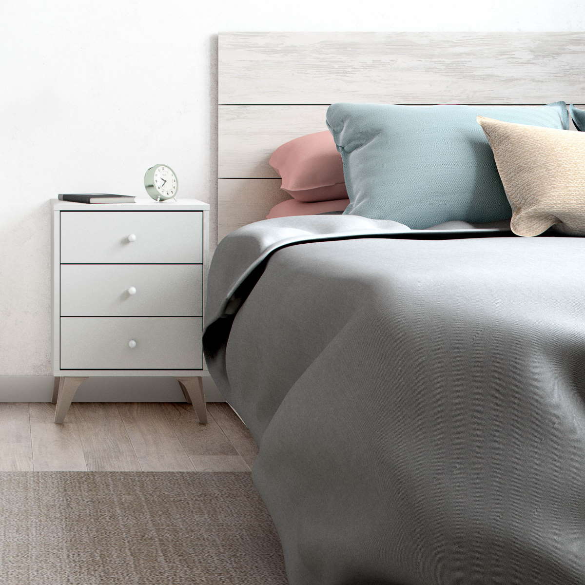 Cabecero y mesitas DOLCE