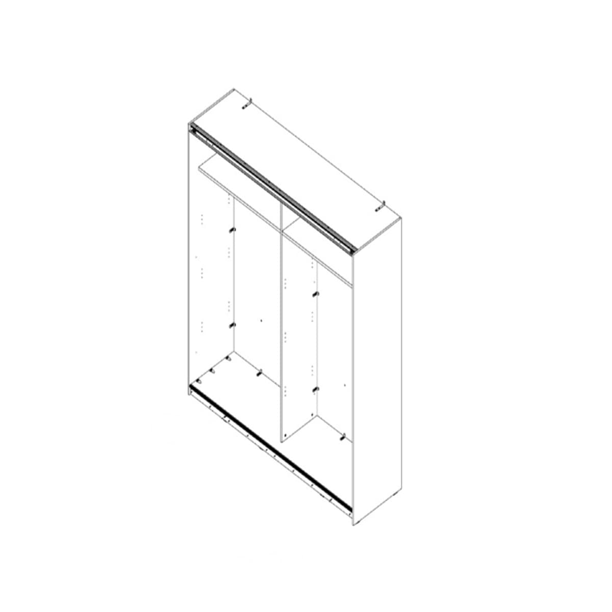 Armario de puertas correderas WINNER