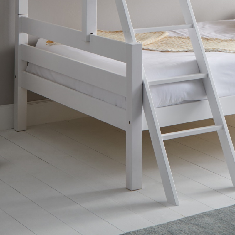 Litera de madera blanca WHITE
