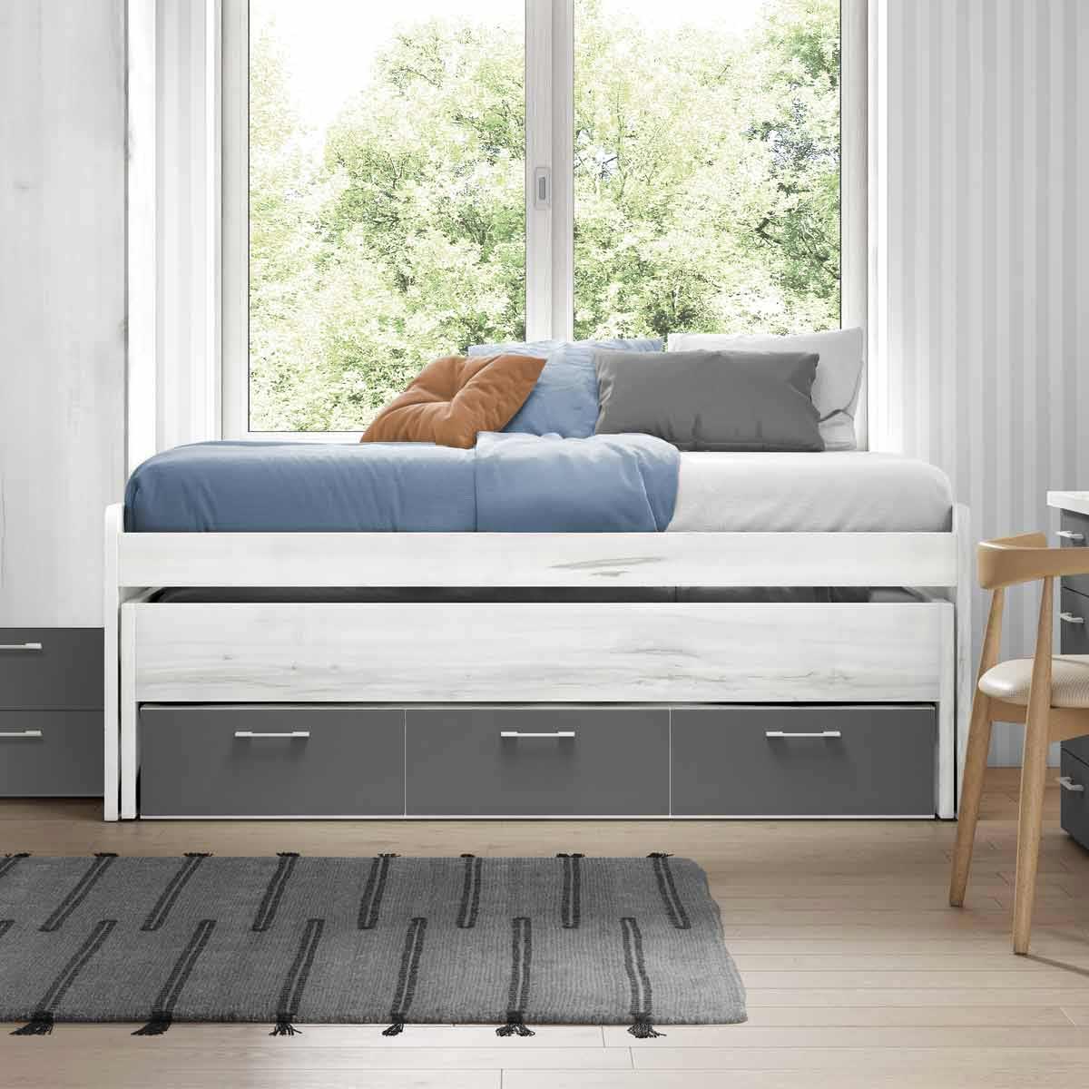 Cama compacto curvo JOVEN 167