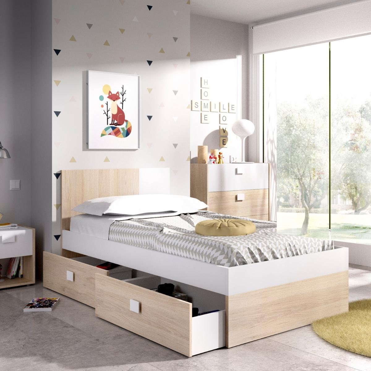 Cama nido 2 cajones MOLI