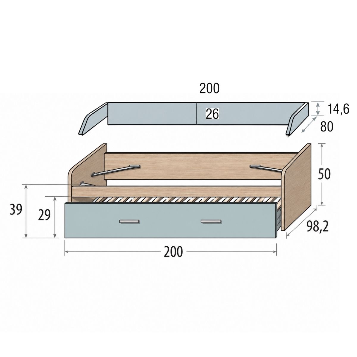 Cama nido VITA19