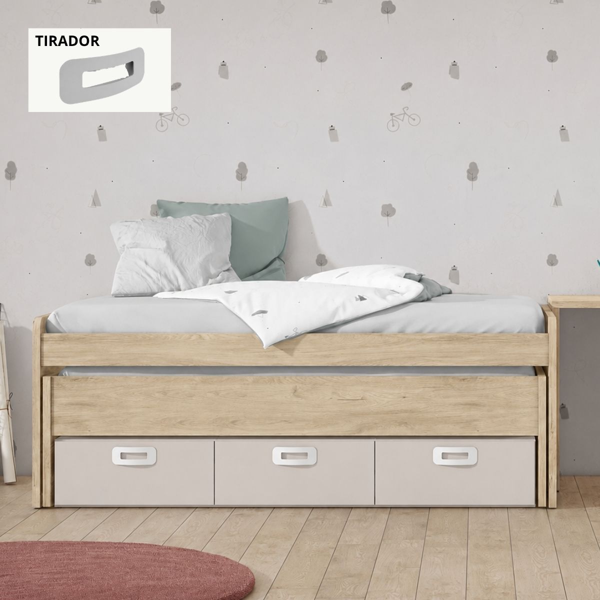 Cama doble juvenil JOVEN 167