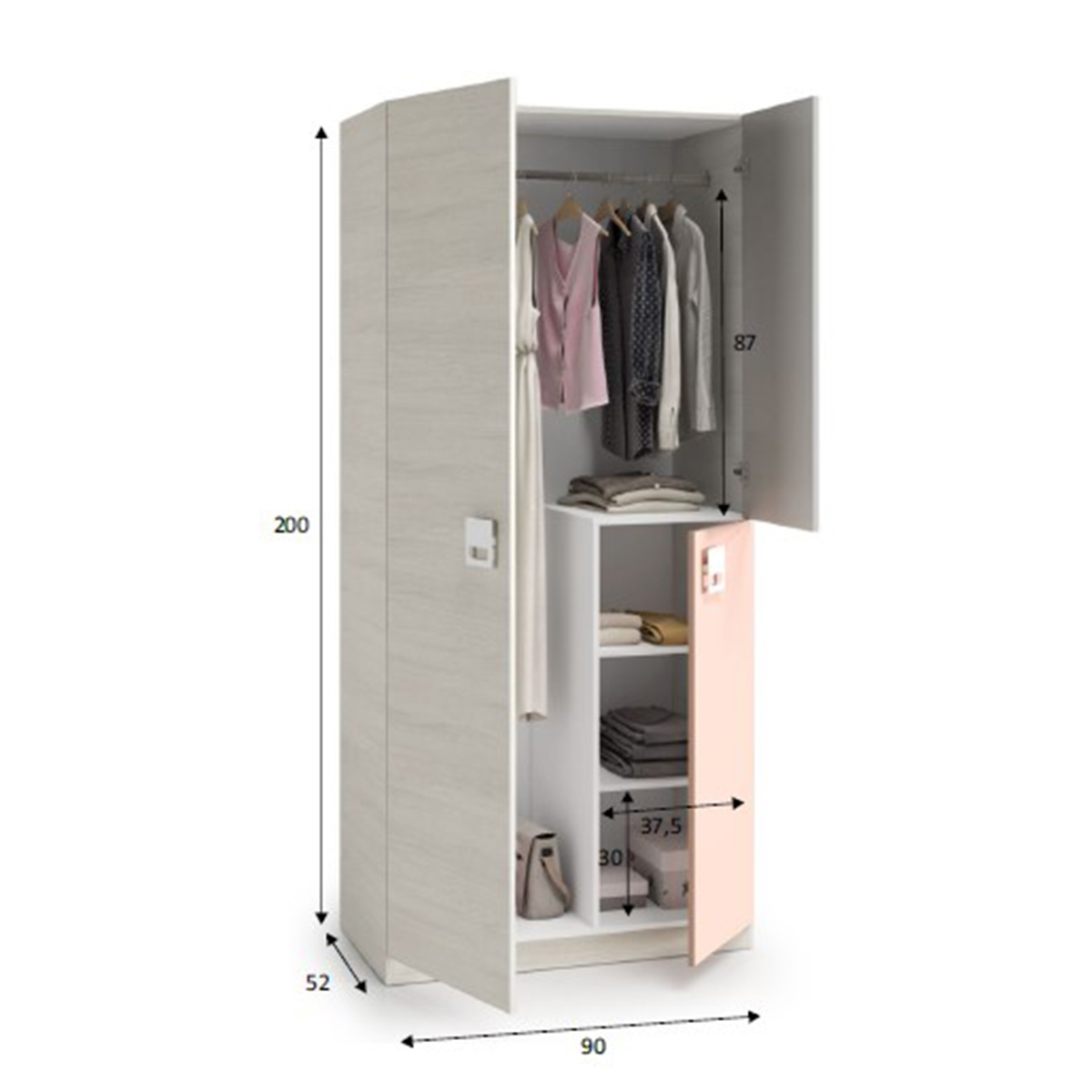 Habitación juvenil NUBE