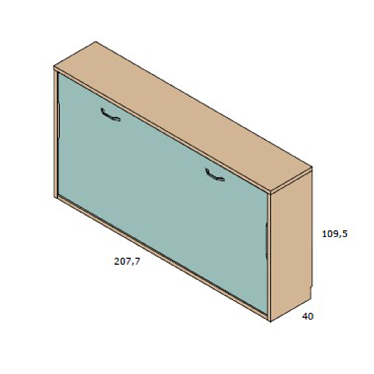 Cama abatible horizontal LOBBY 238