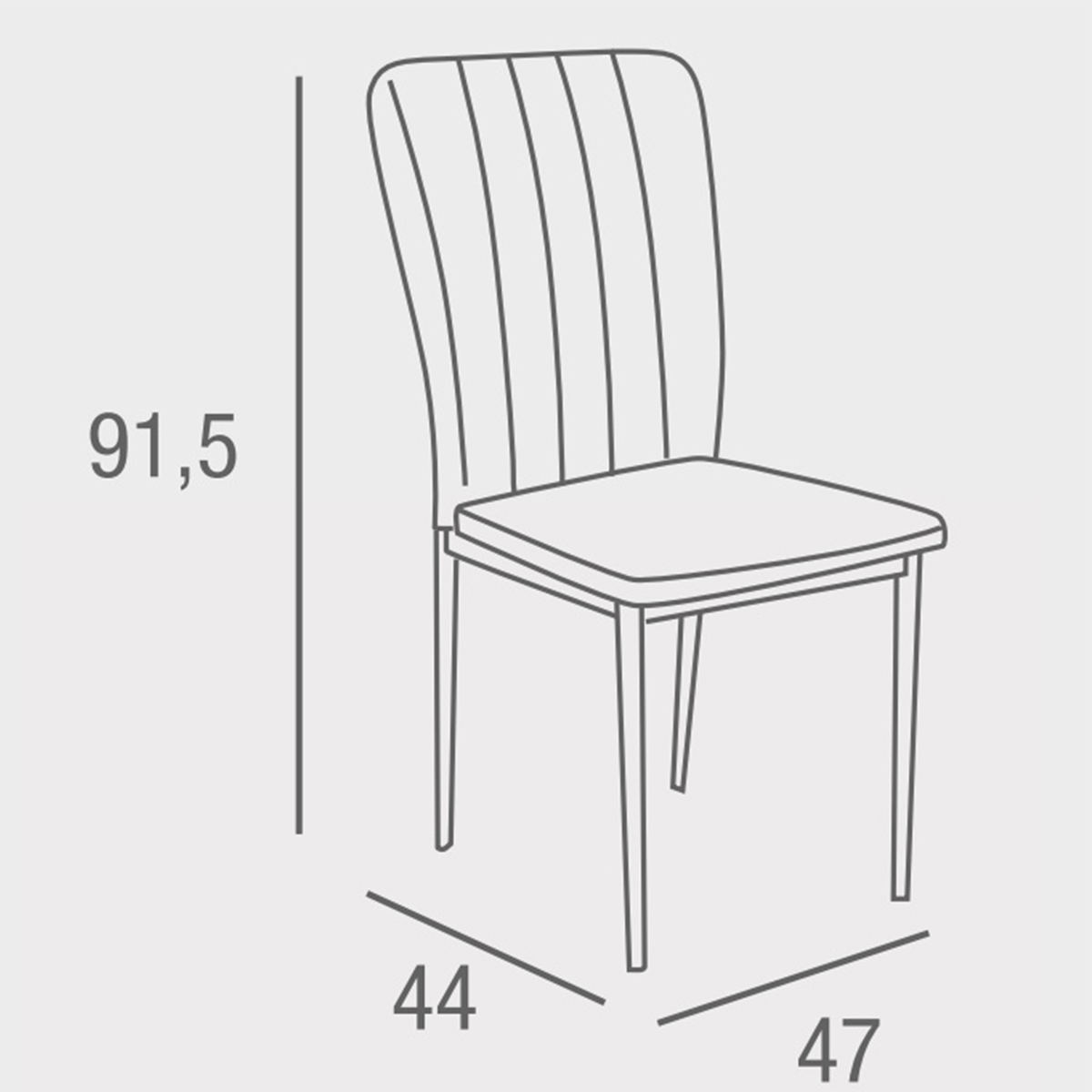 Silla de comedor SALMA