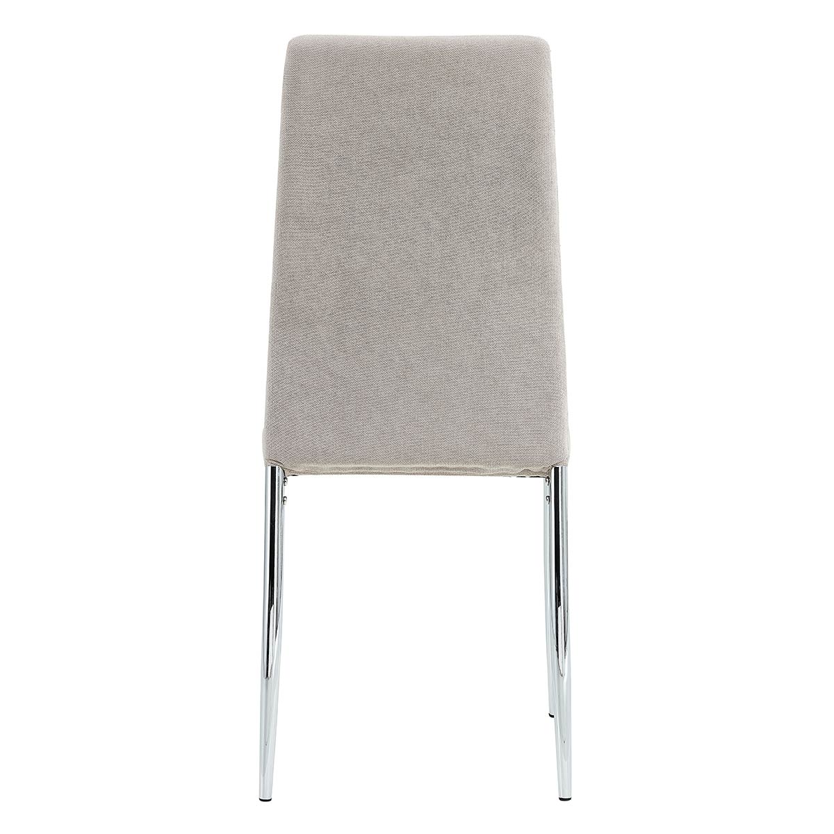 Silla de comedor ROXANA pata cromo