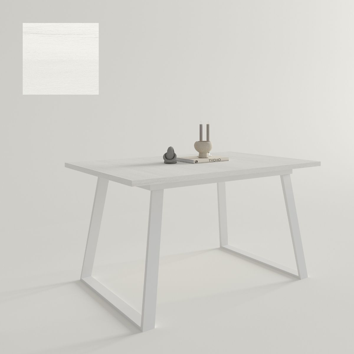 Mesa comedor rectangular 800
