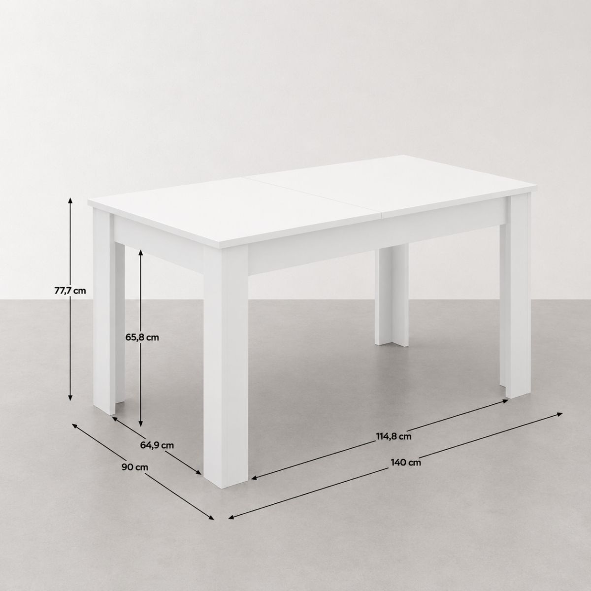 Mesa de comedor 140cm ECO