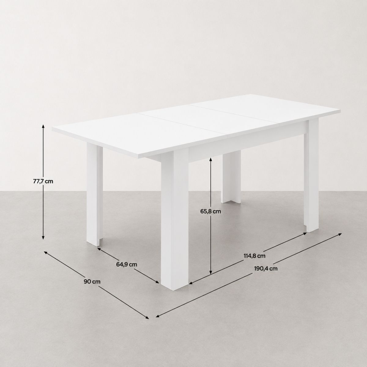 Mesa de comedor 140cm ECO