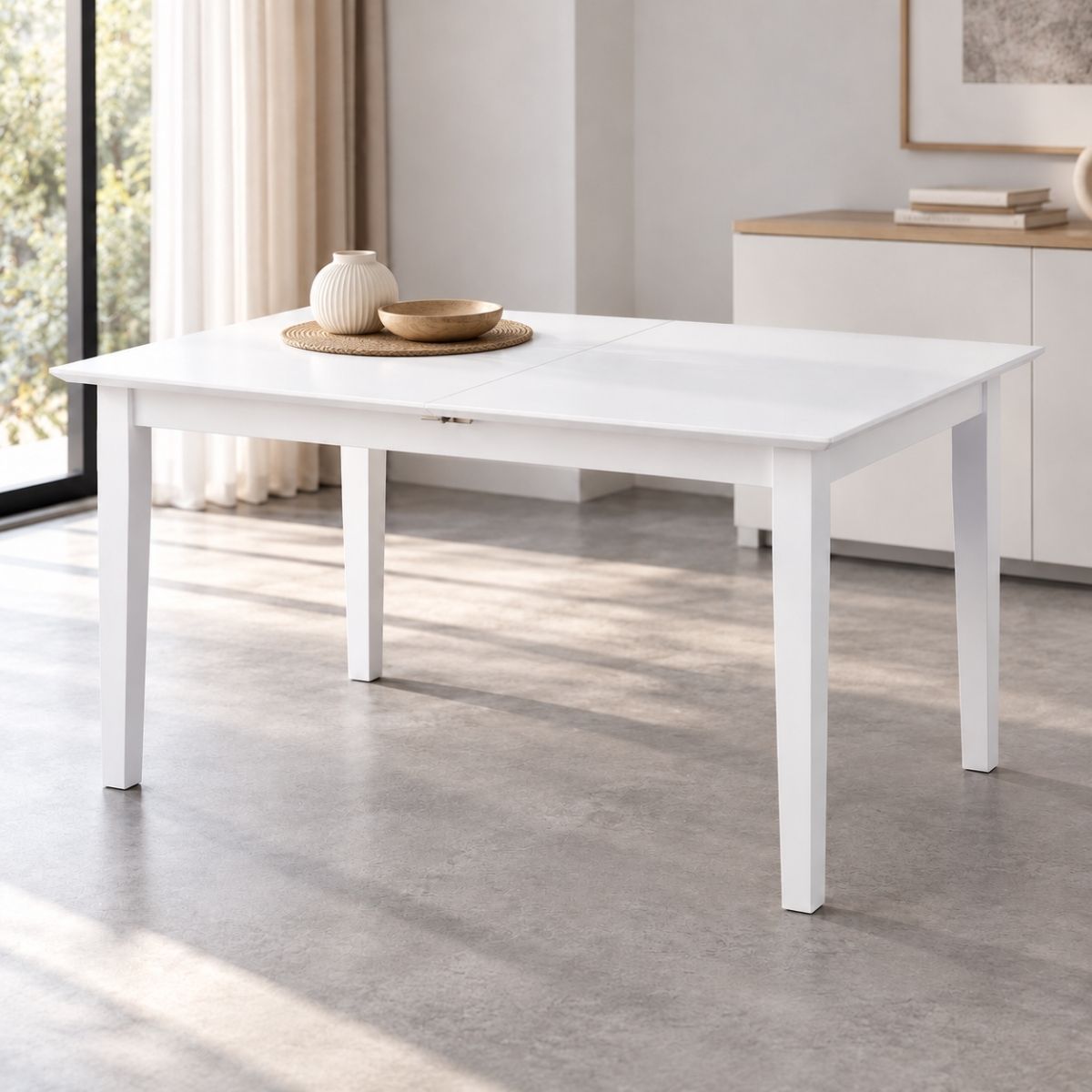 Mesa de comedor extensible MIAMI 120-150 cm