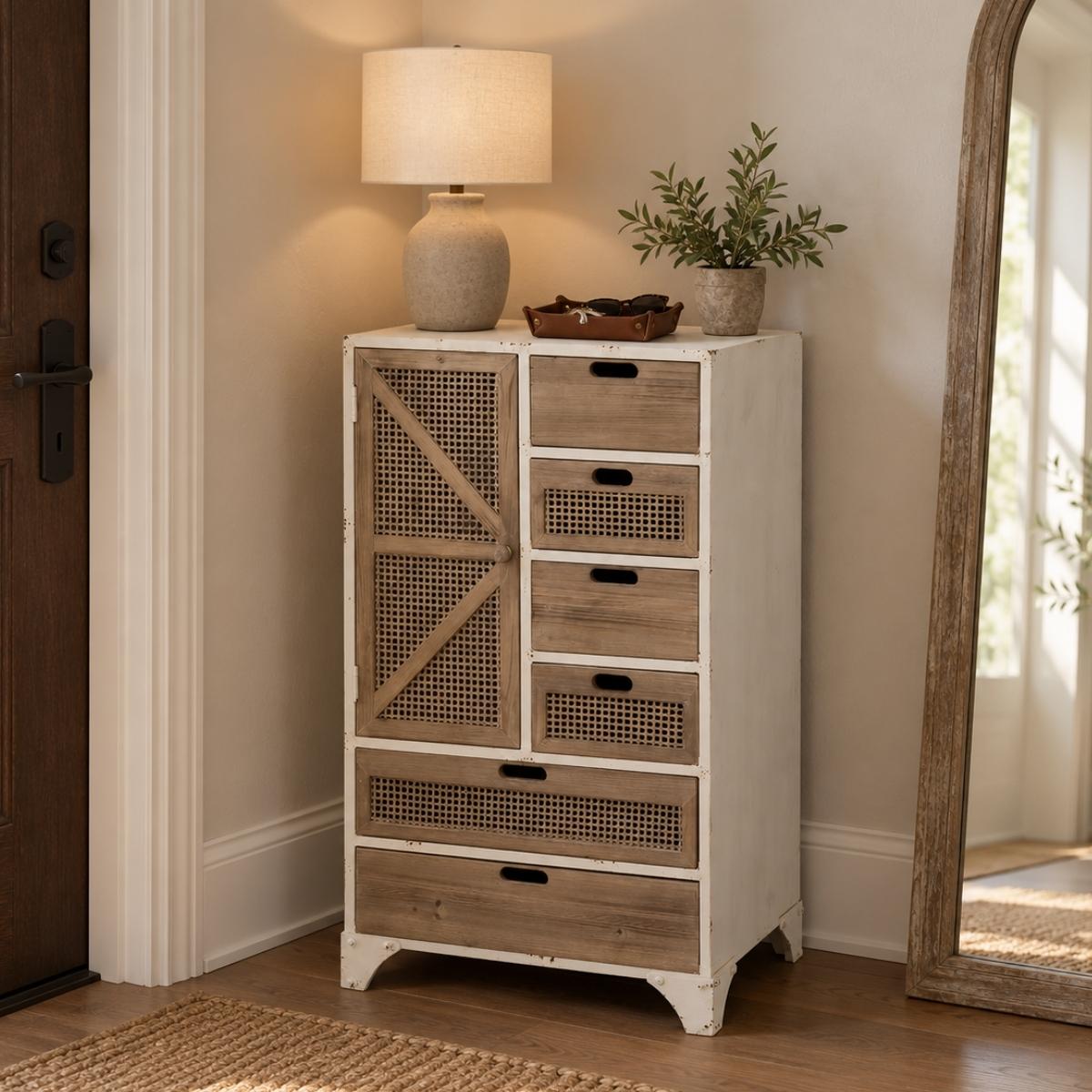Mueble auxiliar ONIX con cajones y puerta