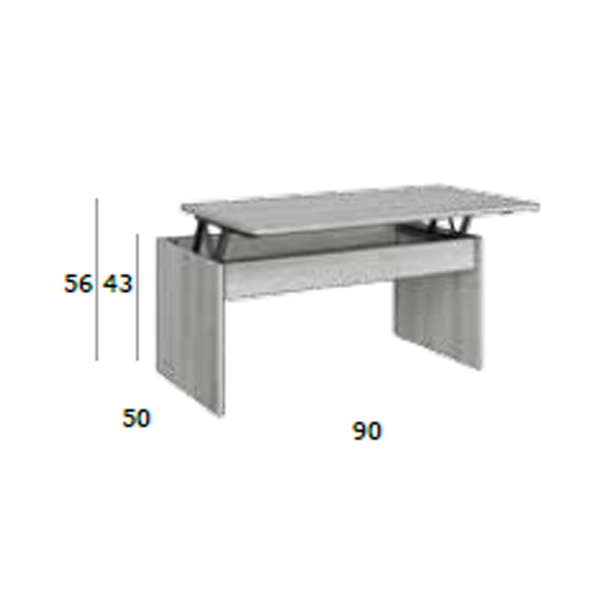 Mesa de centro elevable AUSTRAL