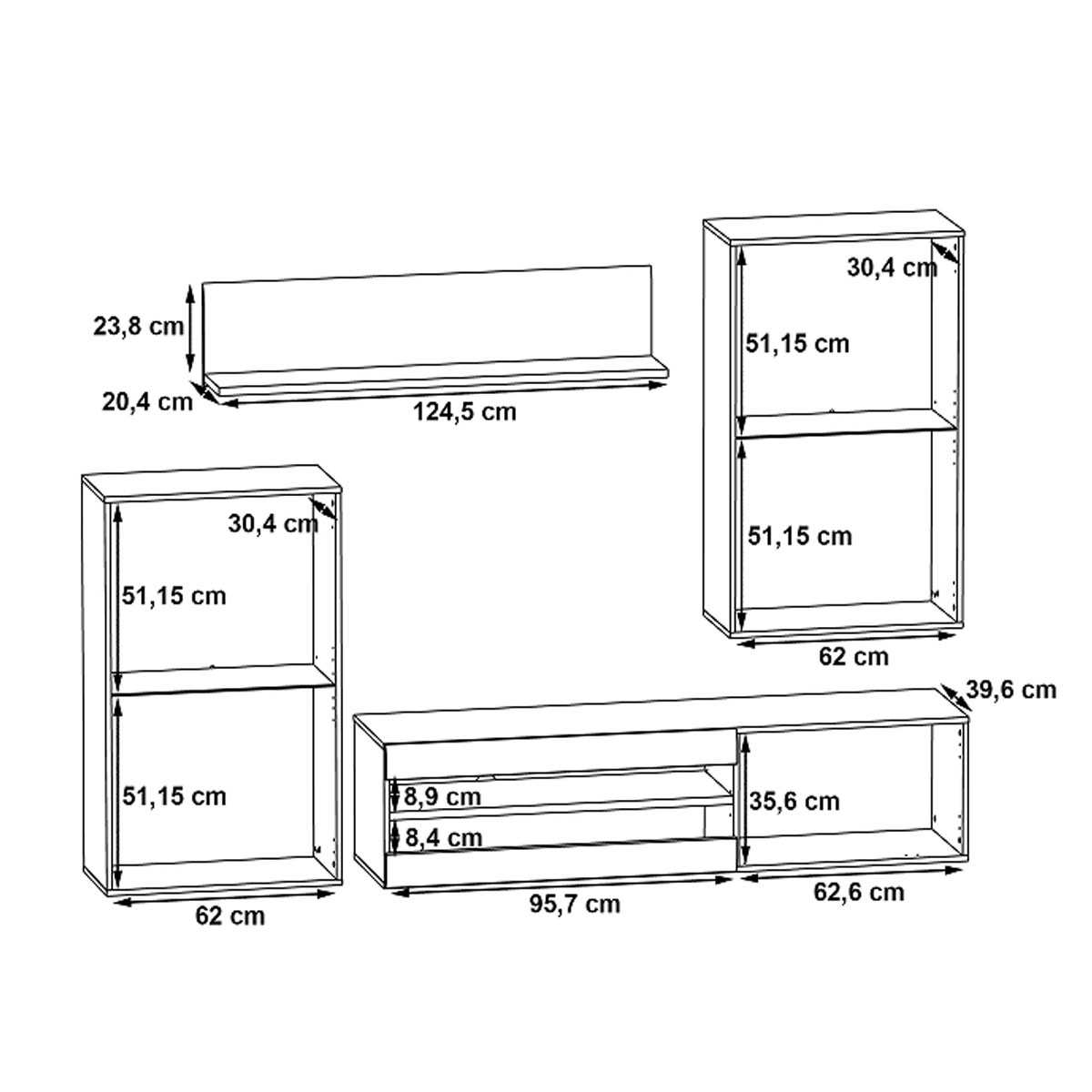 Mueble para salón LUMAR