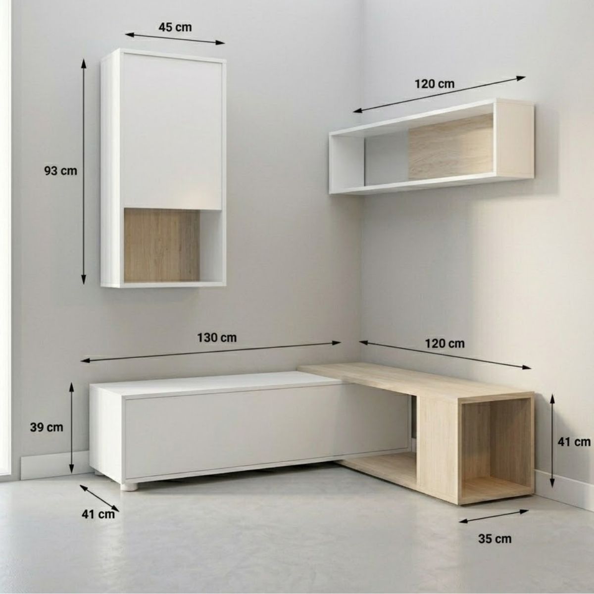 Mueble de salón KOBE