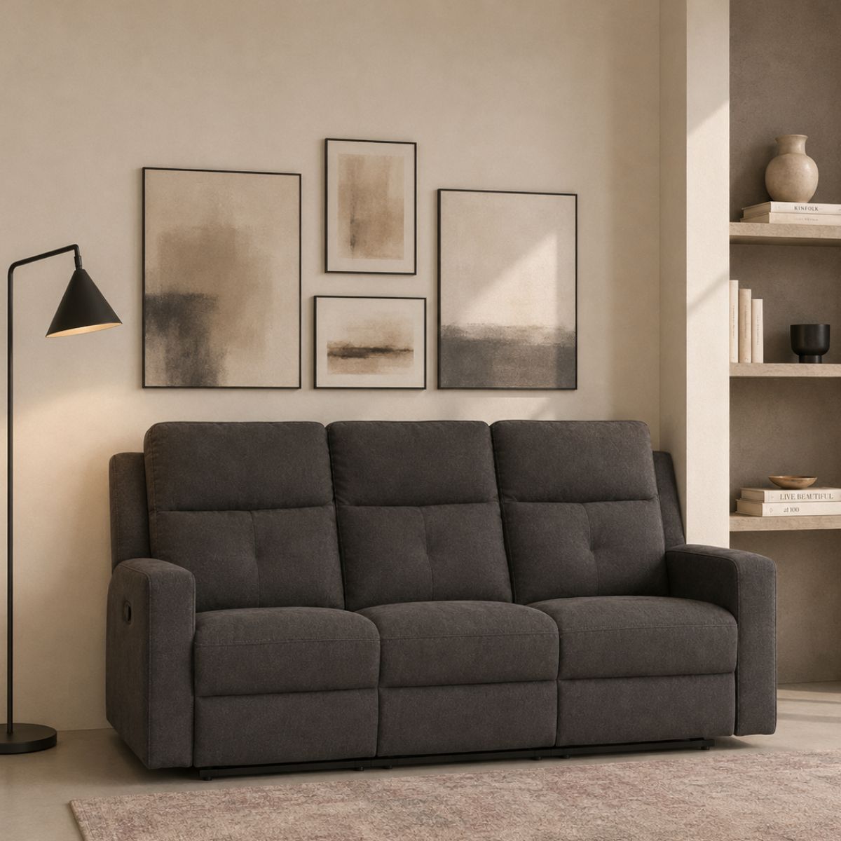 Sofa 3 plazas relax manual ENEKO