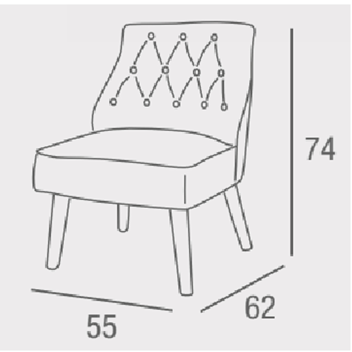 Butaca vintage MISURI